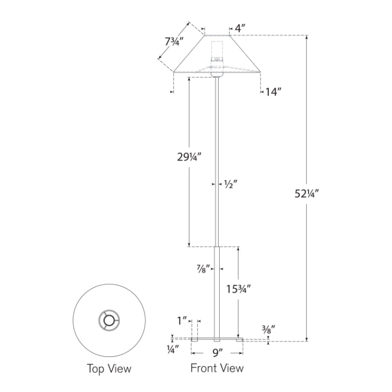 Visual Comfort Signature Hackney Cordless Floor Lamp
