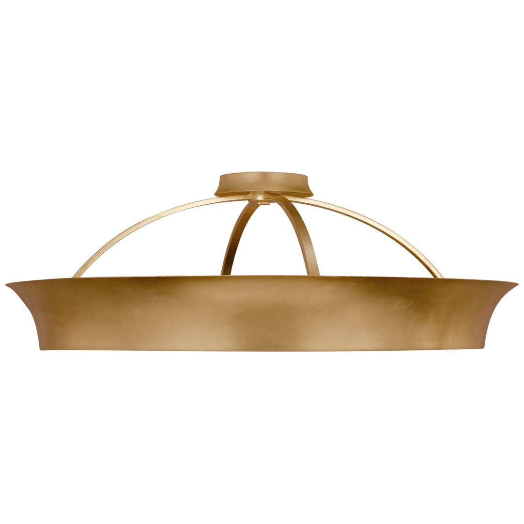 Visual Comfort Signature Garland Gild Semi Flush Ceiling Light (view 2)