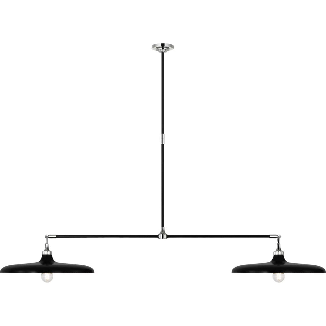 Visual Comfort Signature Piatto Linear Pendant (view 4)