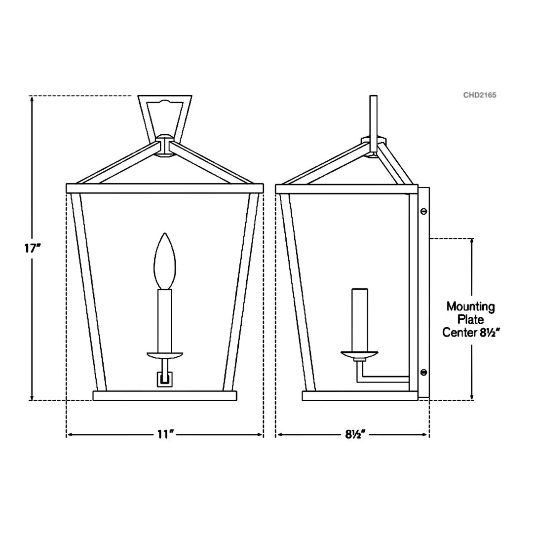 Visual Comfort Signature Darlana Open Wall Sconce