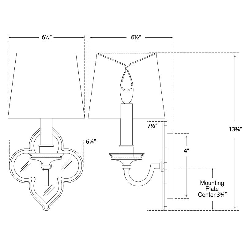Visual Comfort Signature Lana Wall Sconce