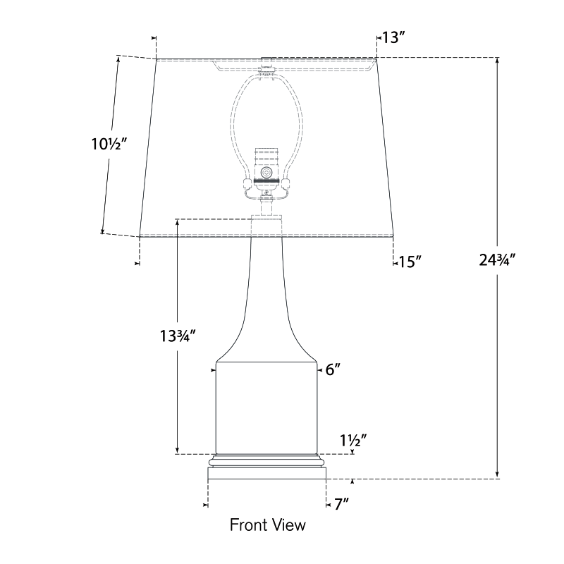 Visual Comfort Signature Sawyer Table Lamp
