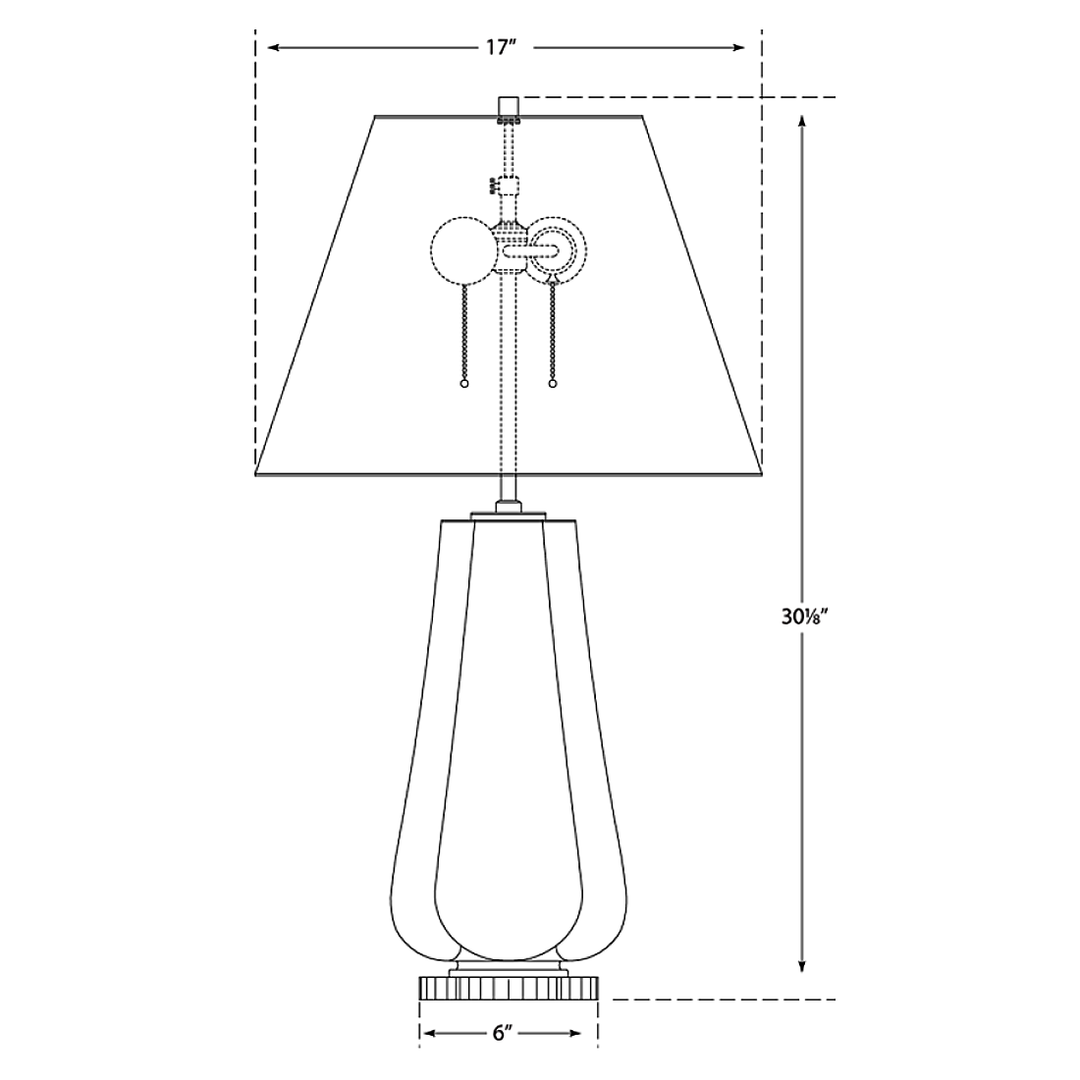 Visual Comfort Signature Penelope Table Lamp