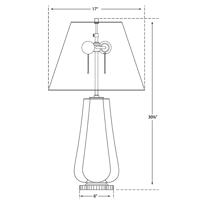 Visual Comfort Signature Penelope Table Lamp
