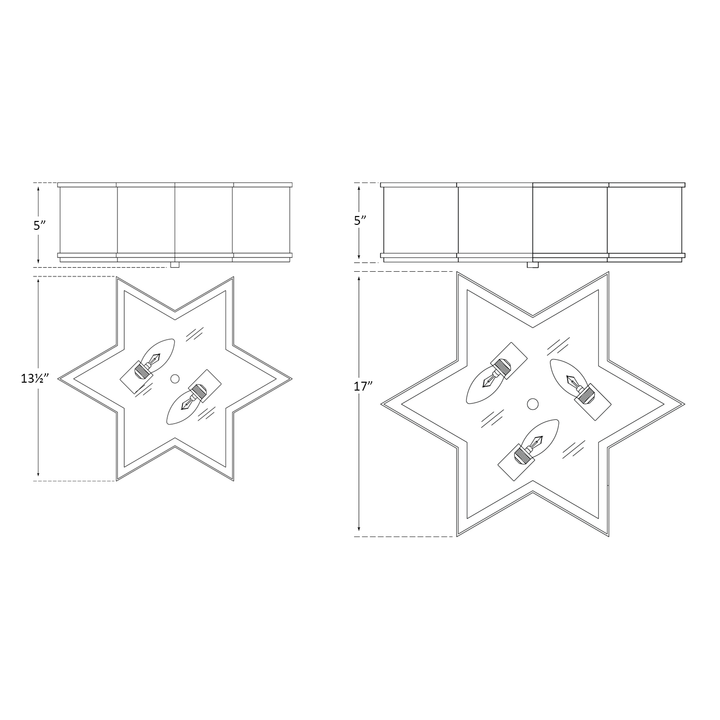 Visual Comfort Signature Sophia Ceiling Light