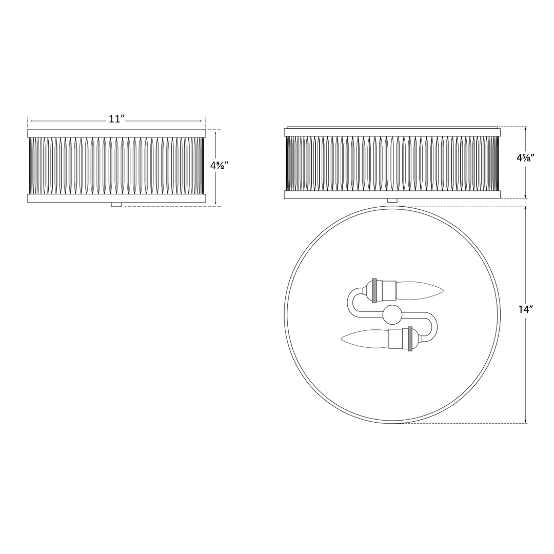 Visual Comfort Signature Randolph Ceiling Light