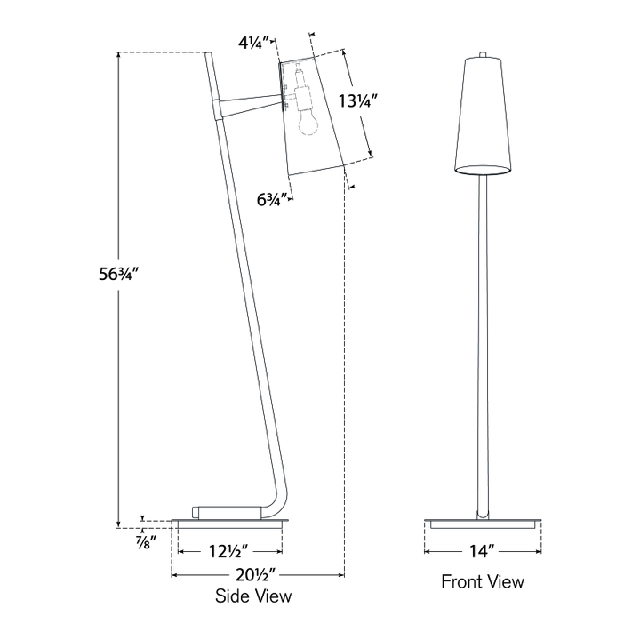Visual Comfort Signature Katia Floor Lamp
