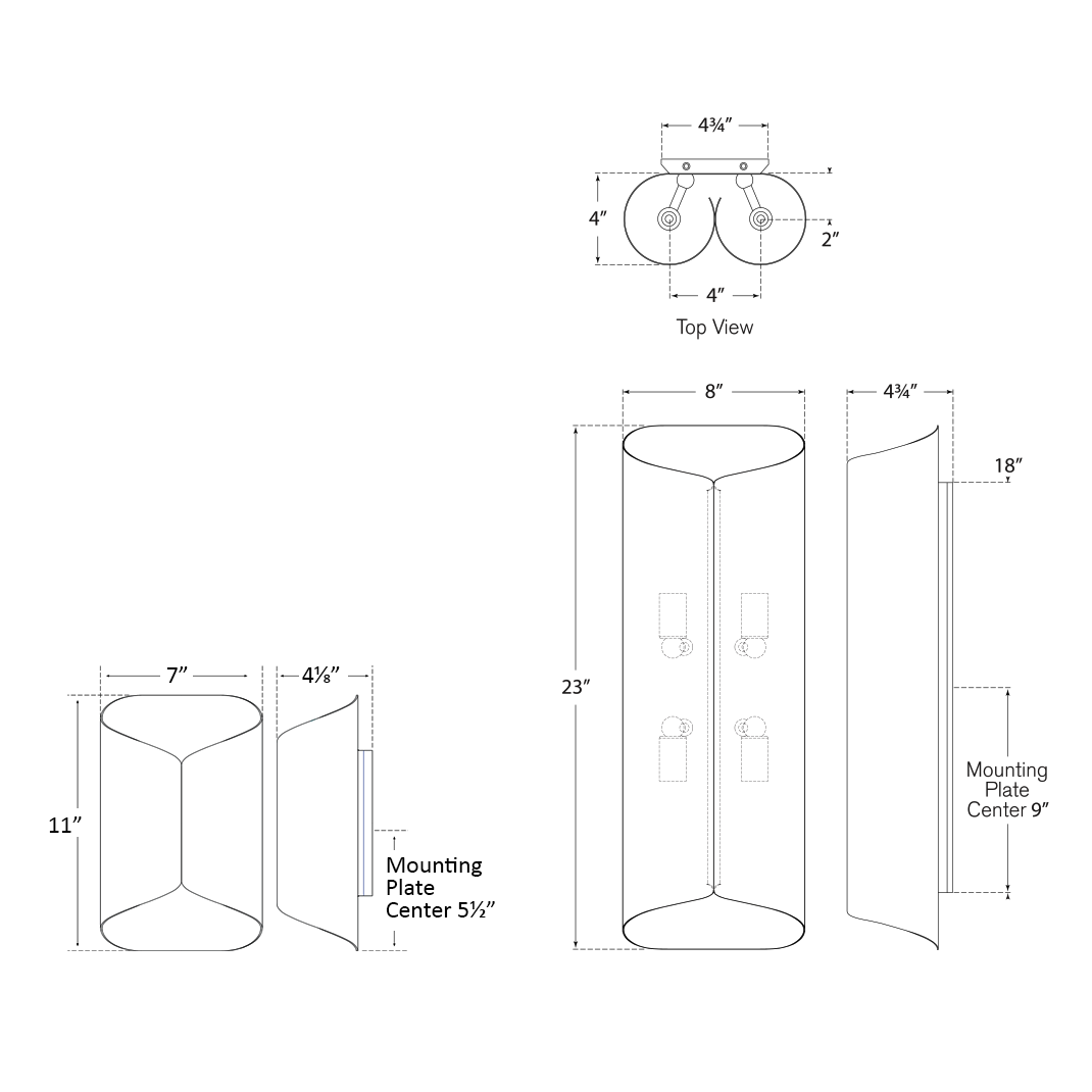 Visual Comfort Signature Selfoss Wall Sconce