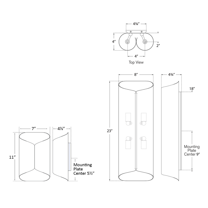 Visual Comfort Signature Selfoss Wall Sconce