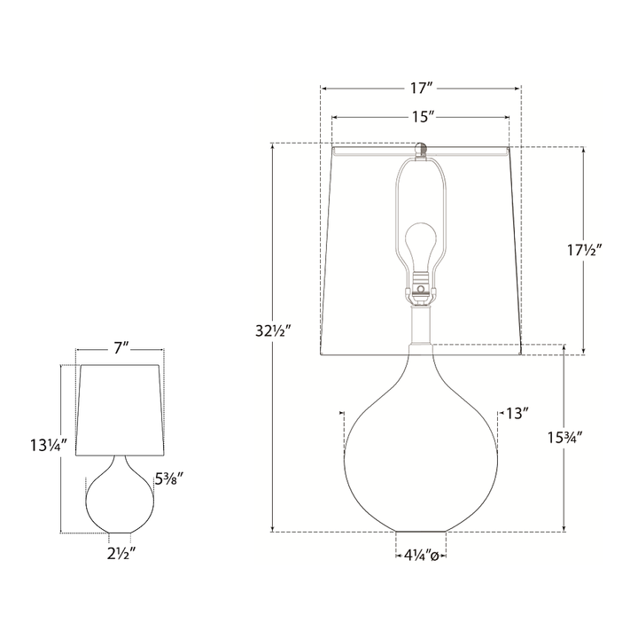 Visual Comfort Signature Warren Table Lamp