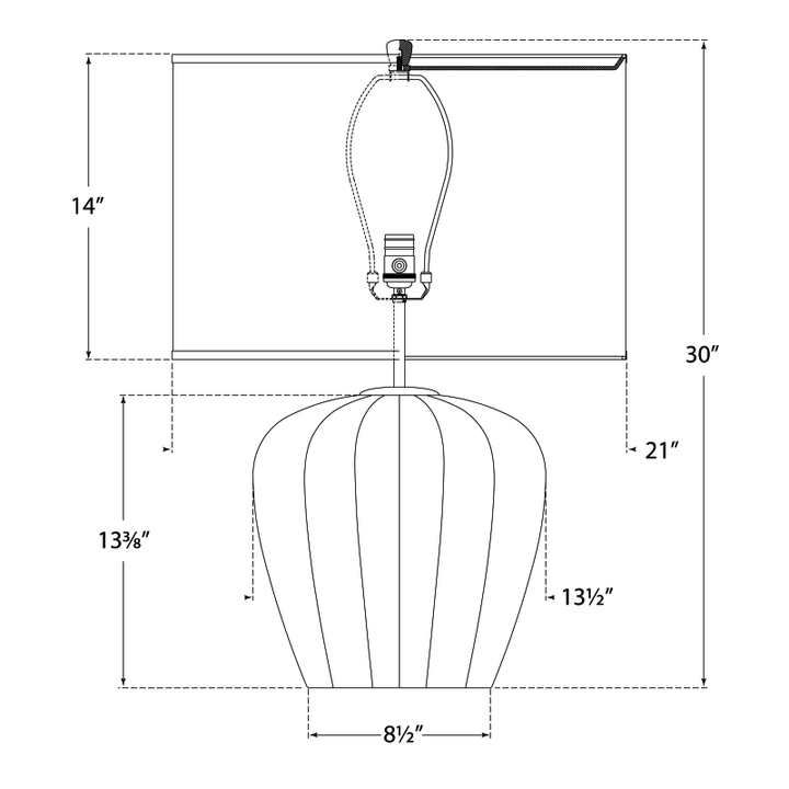 Visual Comfort Signature Pierrepont Table Lamp