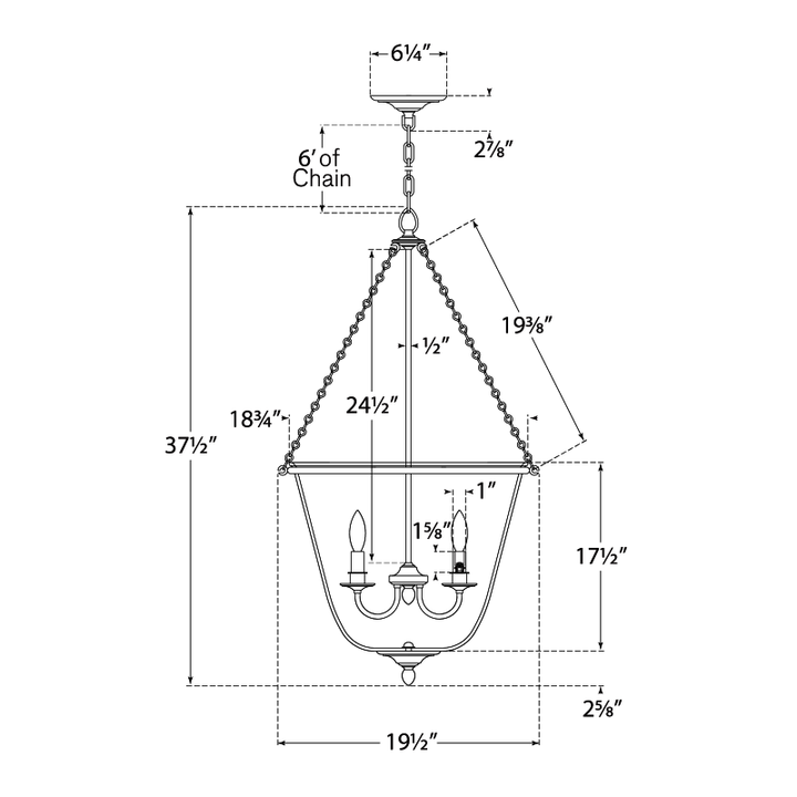 Visual Comfort Signature Pondview Pendant