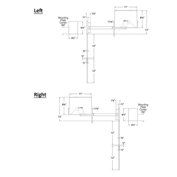 Visual Comfort Signature Sweep Swing Arm Wall Sconce