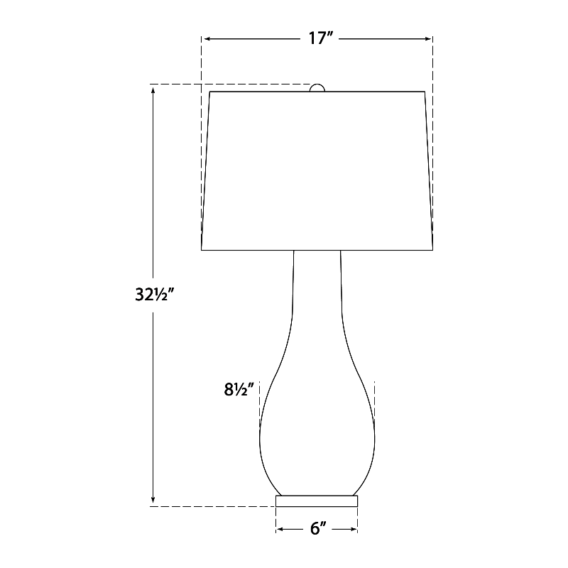 Visual Comfort Signature Orson Table Lamp