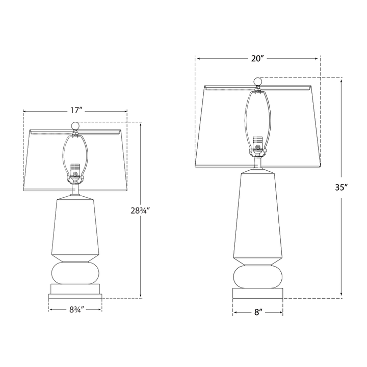 Visual Comfort Signature Parisienne Table Lamp