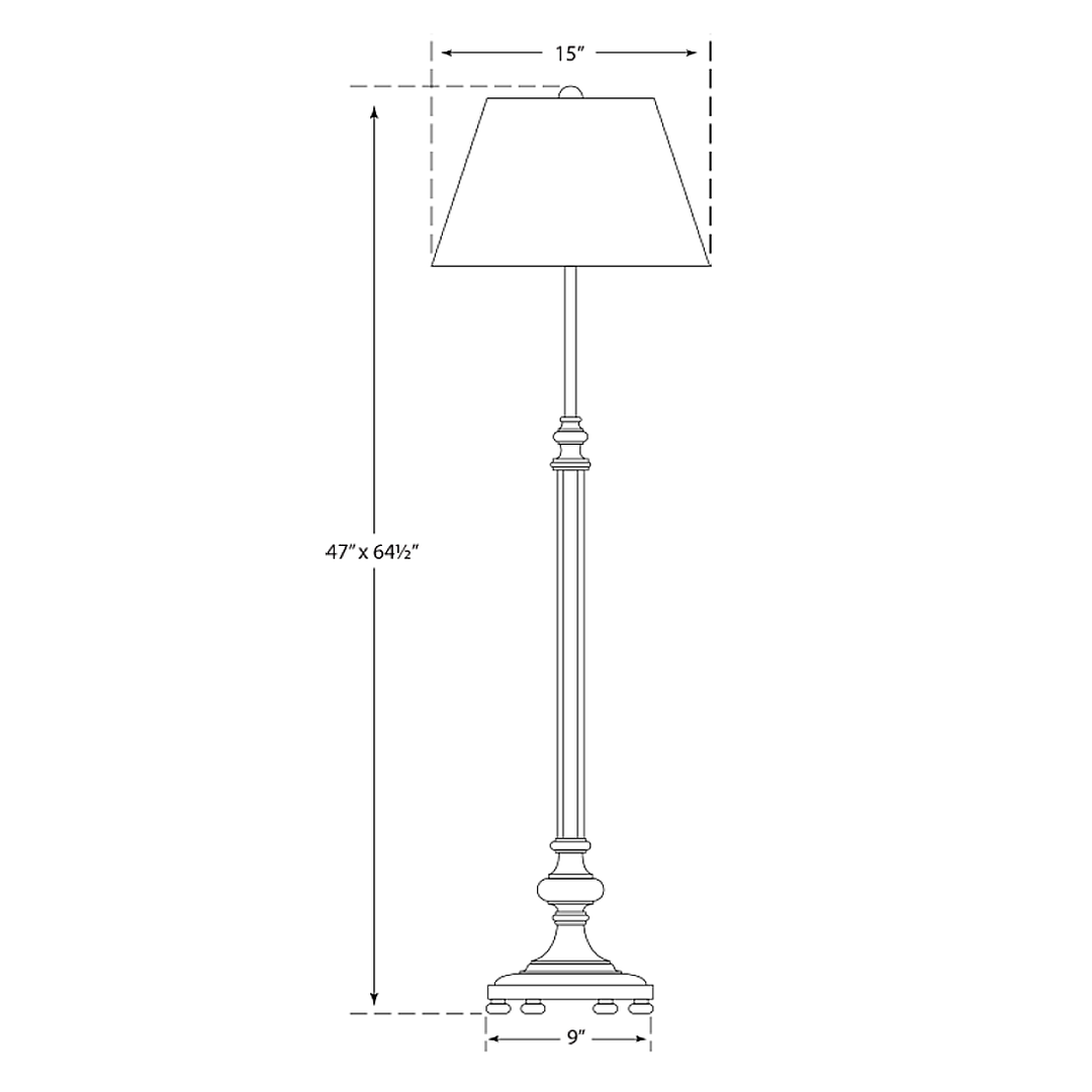 Visual Comfort Signature Overseas Floor Lamp
