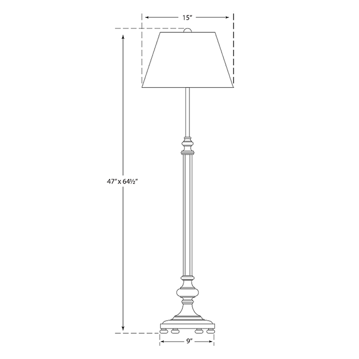 Visual Comfort Signature Overseas Floor Lamp
