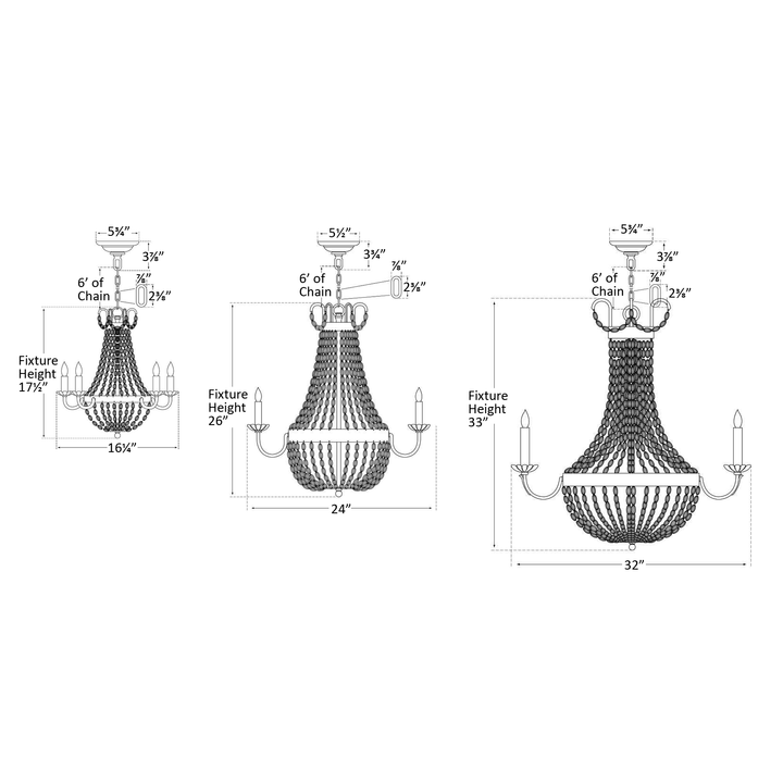 Visual Comfort Signature Paris Flea Market Chandelier