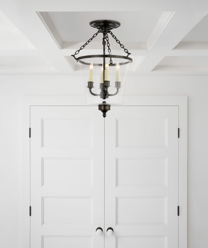 Visual Comfort Signature Sussex Bell Jar Semi Flush Ceiling Light (view 2)