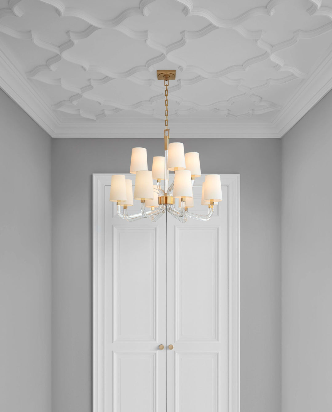 Visual Comfort Signature Reagan Chandelier (view 3)