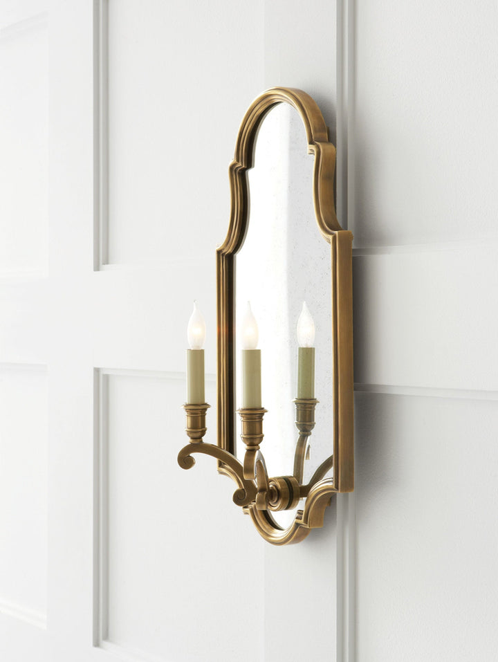 Visual Comfort Signature Sussex Framed Double Wall Sconce (view 2)