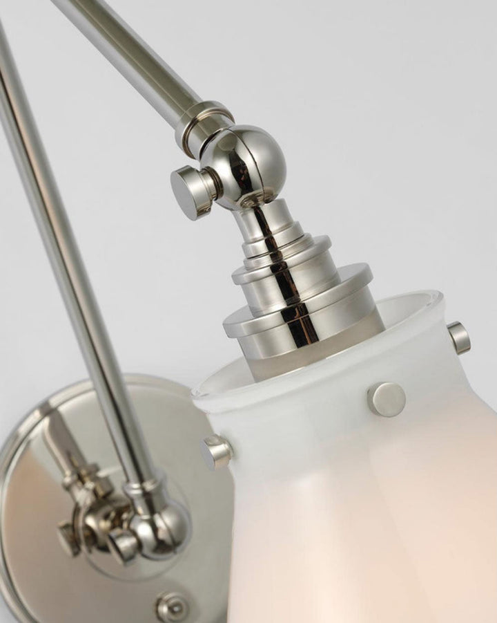 Visual Comfort Signature Parkington Swing Arm Library Wall Light (view 3)