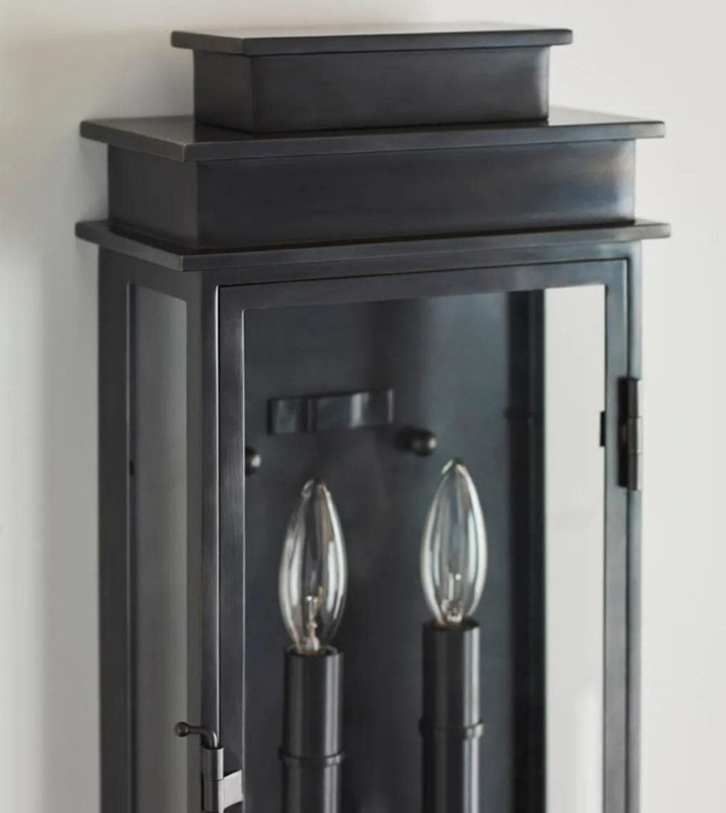 Visual Comfort Signature Linear Lantern Outdoor Wall Sconce (view 3)