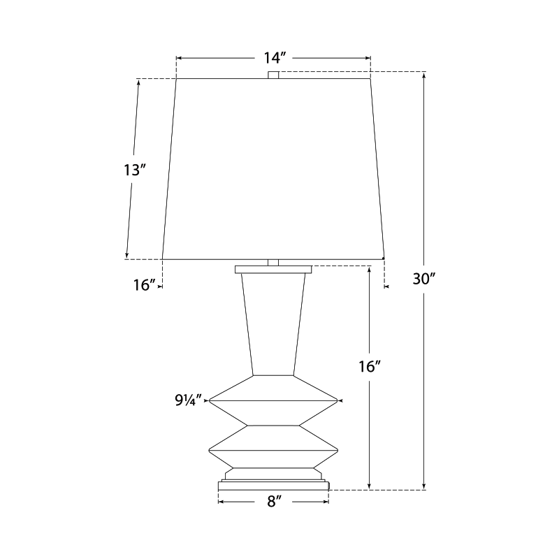 Visual Comfort Signature Whittaker Table Lamp