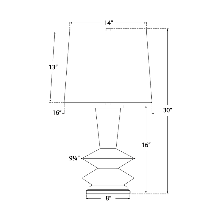Visual Comfort Signature Whittaker Table Lamp