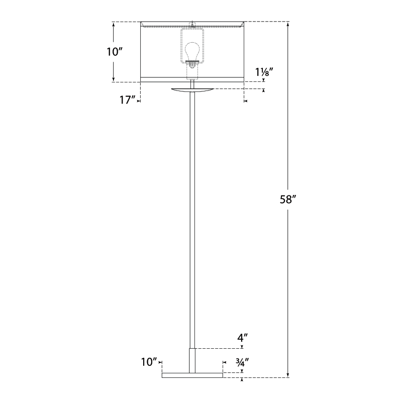 Visual Comfort Signature Walker Floor Lamp