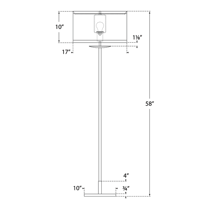 Visual Comfort Signature Walker Floor Lamp