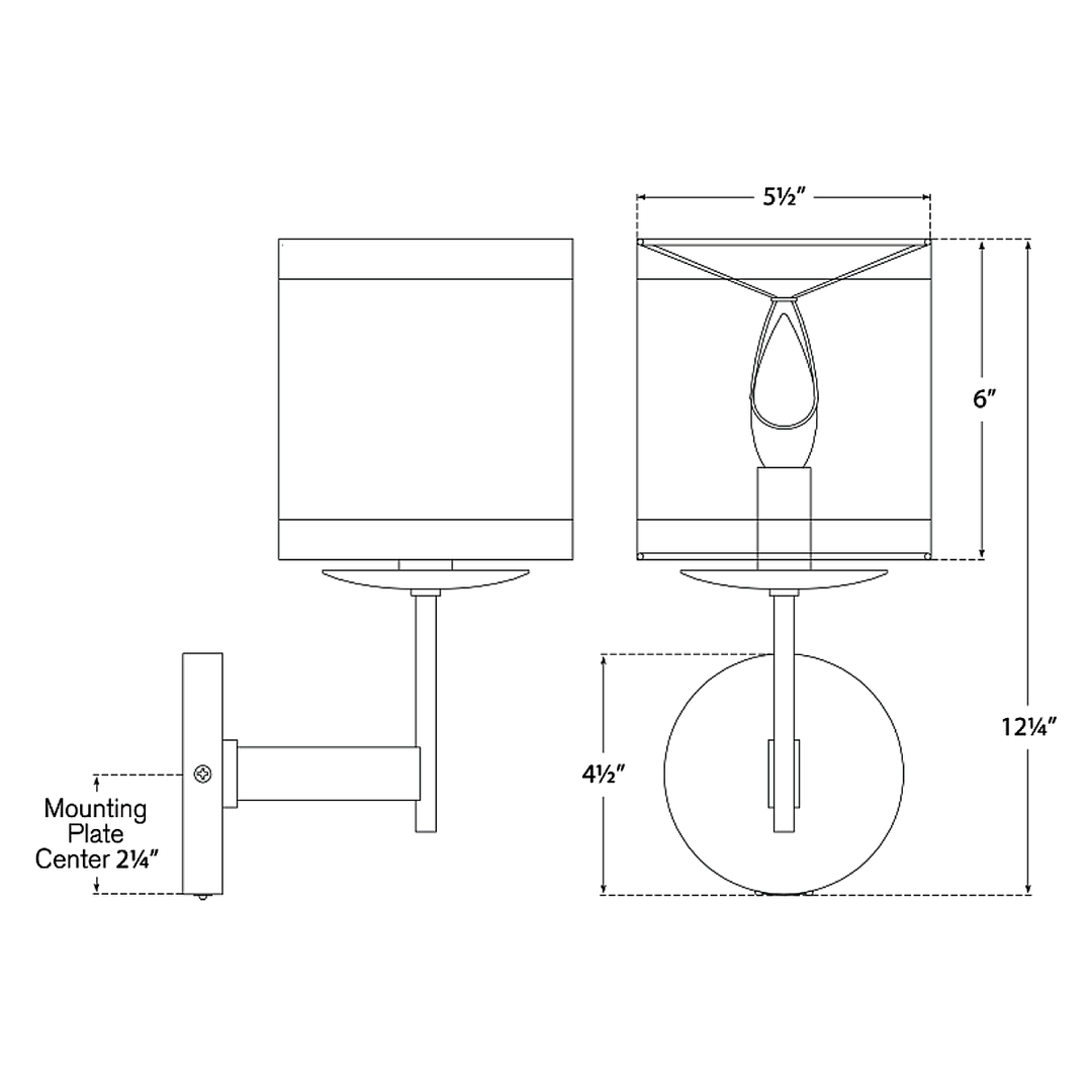 Visual Comfort Signature Walker Wall Sconce
