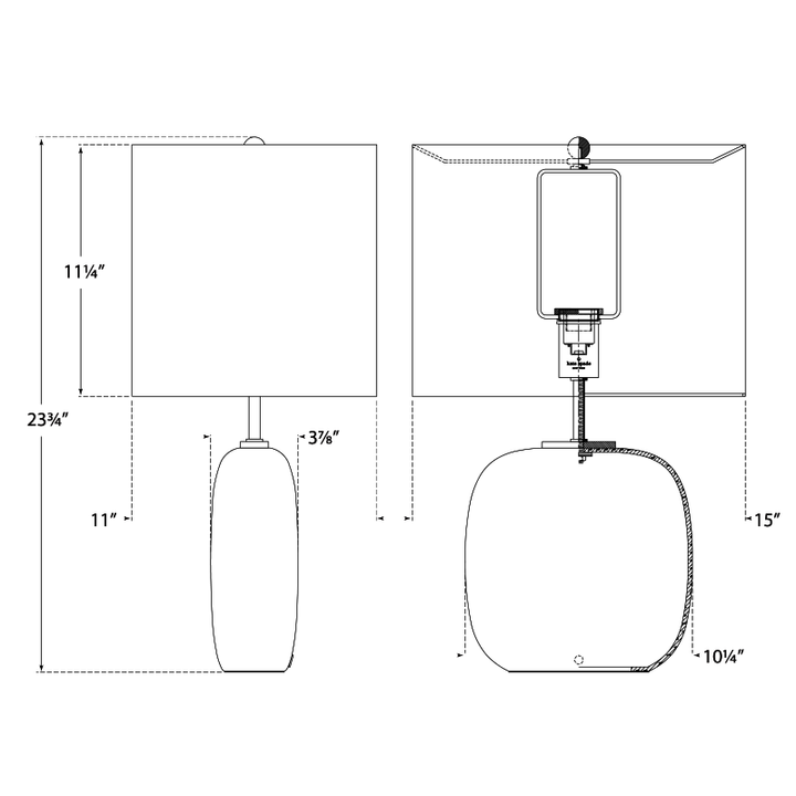 Visual Comfort Signature Parkwood Table Lamp