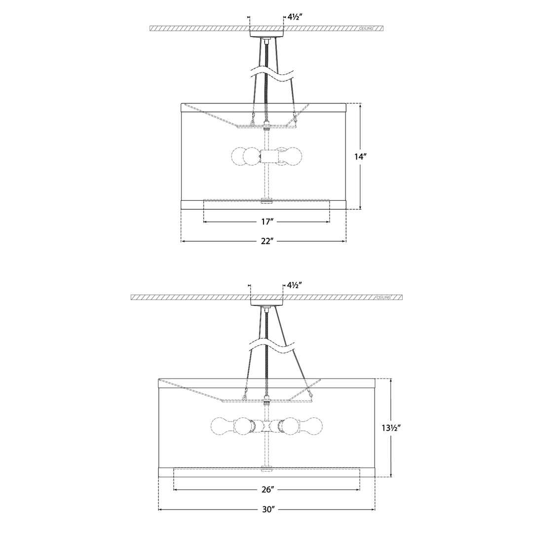 Visual Comfort Signature Walker Pendant