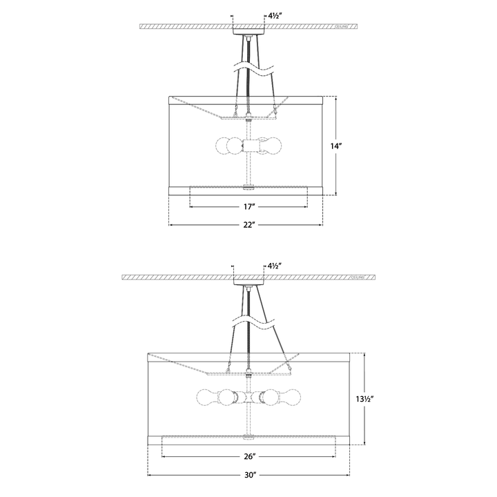 Visual Comfort Signature Walker Pendant