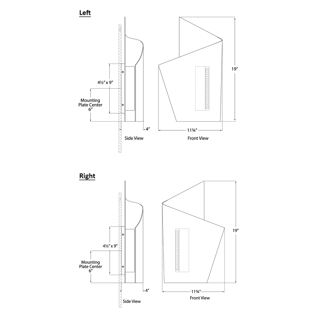 Visual Comfort Signature Piel Wrapped Wall Sconce