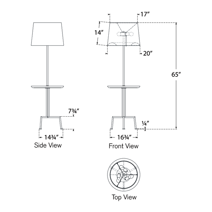 Visual Comfort Signature Tavlian Floor Lamp