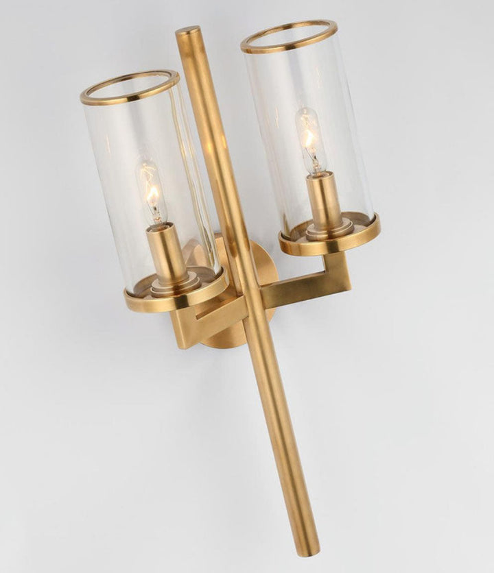 Visual Comfort Signature Liaison Double Wall Sconce (view 2)