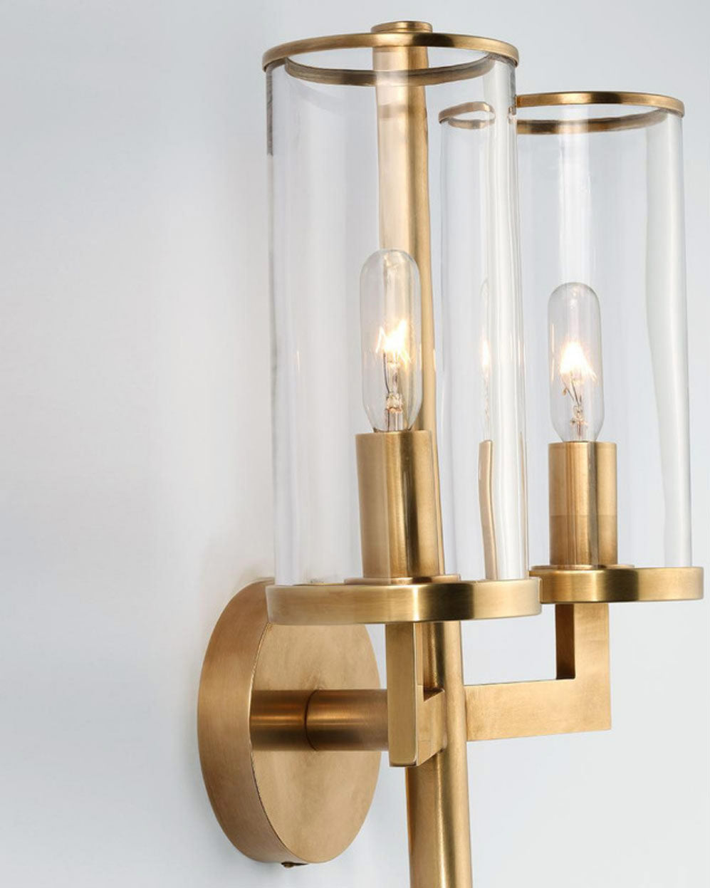 Visual Comfort Signature Liaison Double Wall Sconce (view 3)