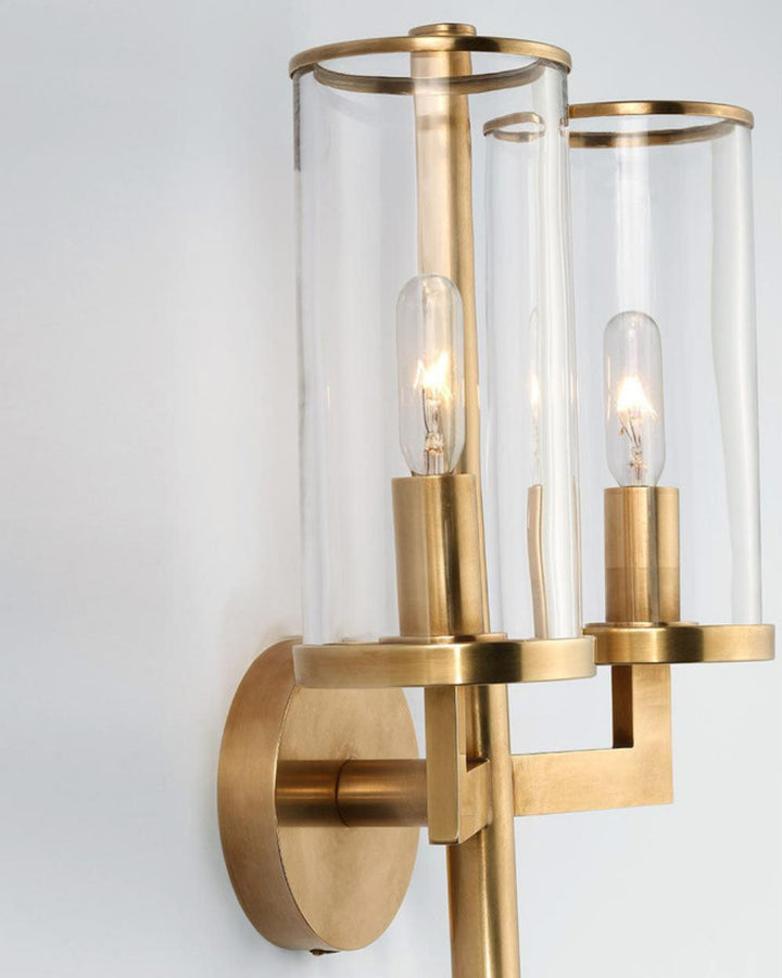 Visual Comfort Signature Liaison Double Wall Sconce (view 3)
