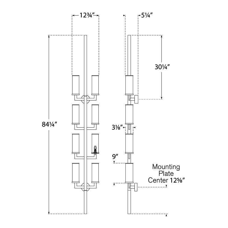 Visual Comfort Signature Liaison Statement Wall Sconce