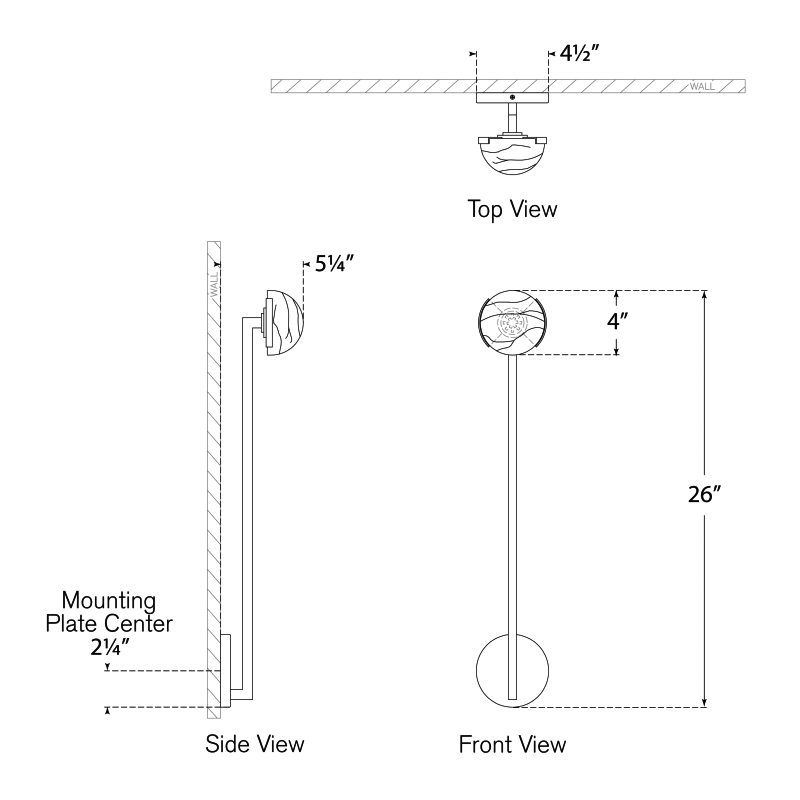 Visual Comfort Signature Pedra Wall Sconce