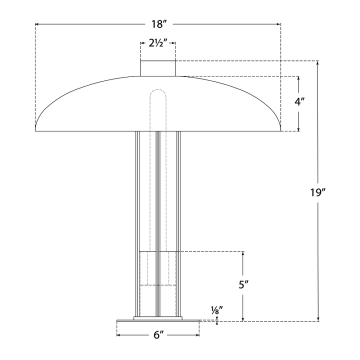 Visual Comfort Signature Troye Table Lamp