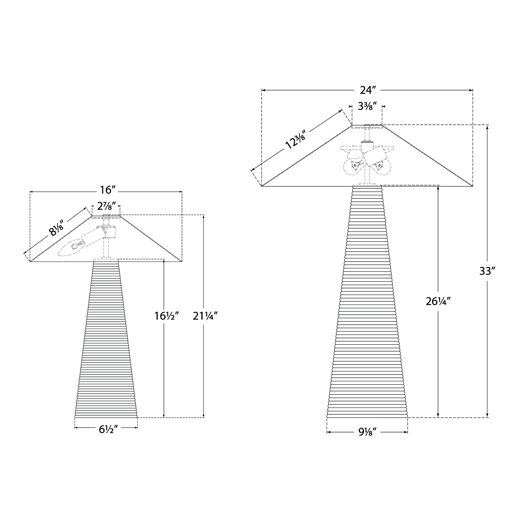 Visual Comfort Signature Miramar Table Lamp