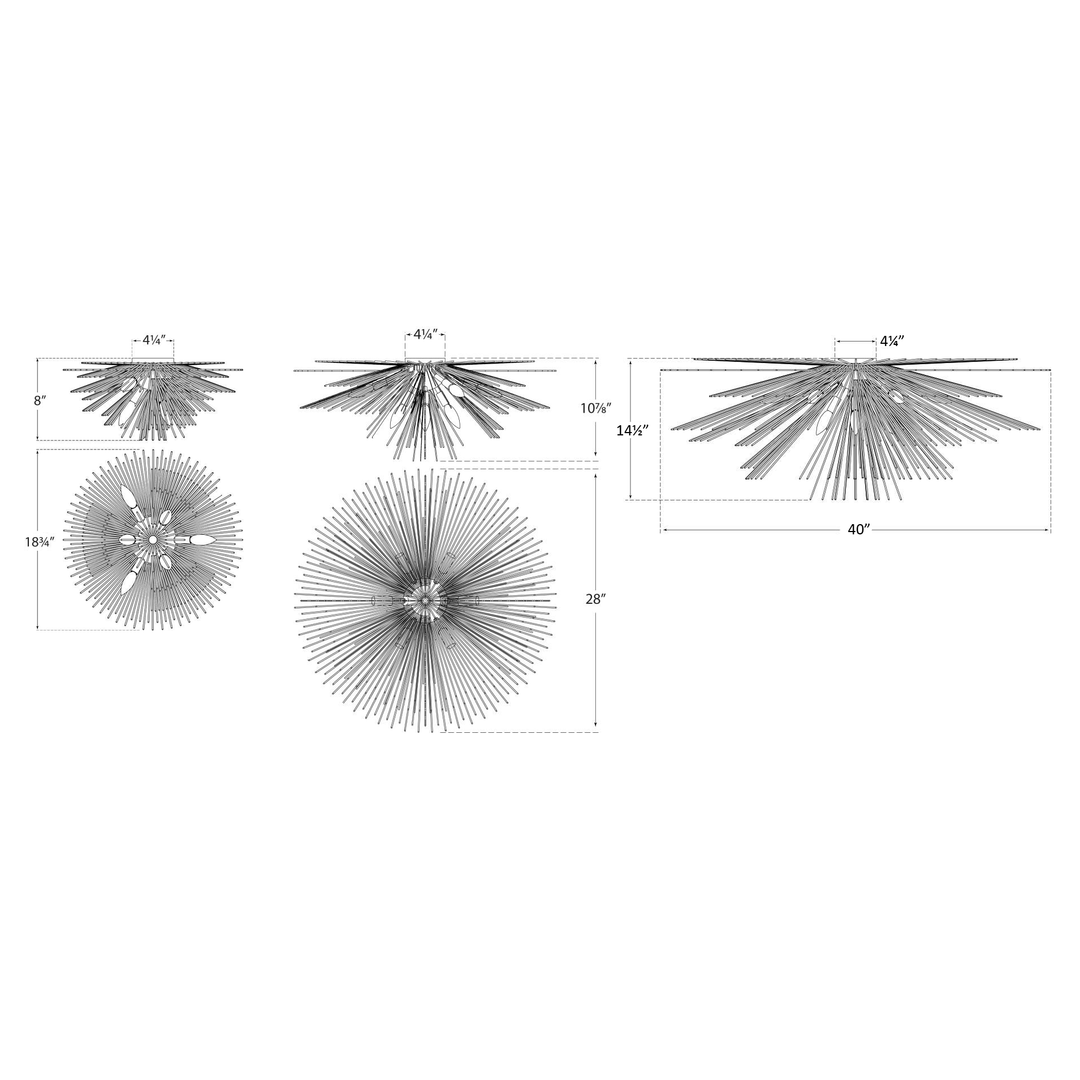 Visual Comfort Signature Strada Ceiling Light