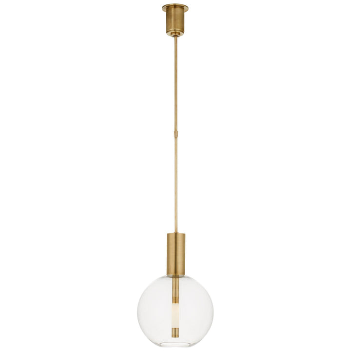 Visual Comfort Signature Nye Globe Pendant (view 4)