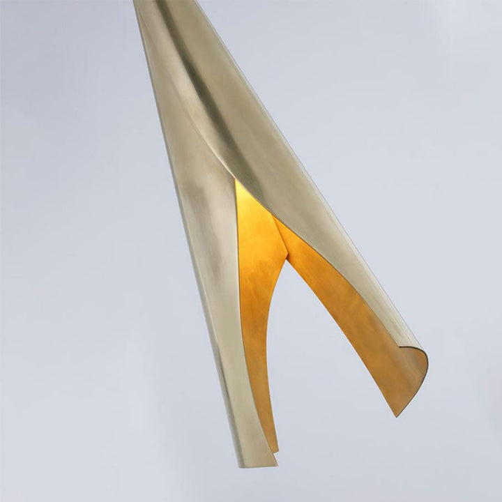 Visual Comfort Signature Piel Wrapped Pendant