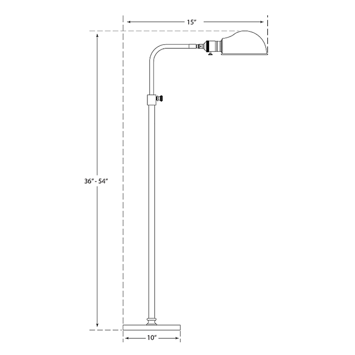 Visual Comfort Signature Old Pharmacy Floor Lamp