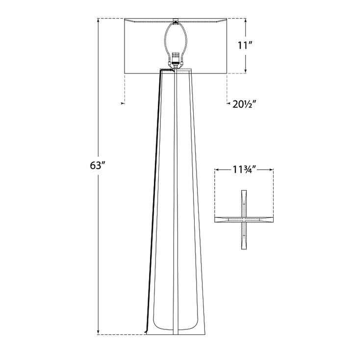 Visual Comfort Signature Scala Floor Lamp