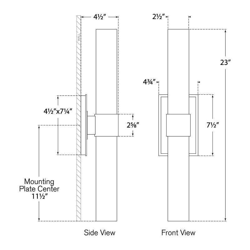 Visual Comfort Signature Presidio Double Wall Sconce